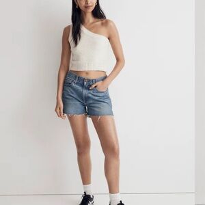 MADEWELL relaxed amid length denim shorts size 31